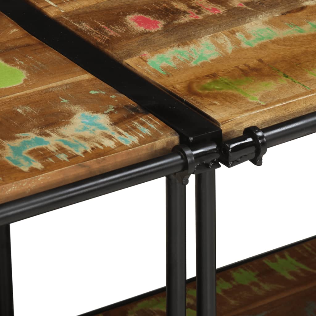 TV Cabinet 200x42x40 cm Solid Wood Reclaimed